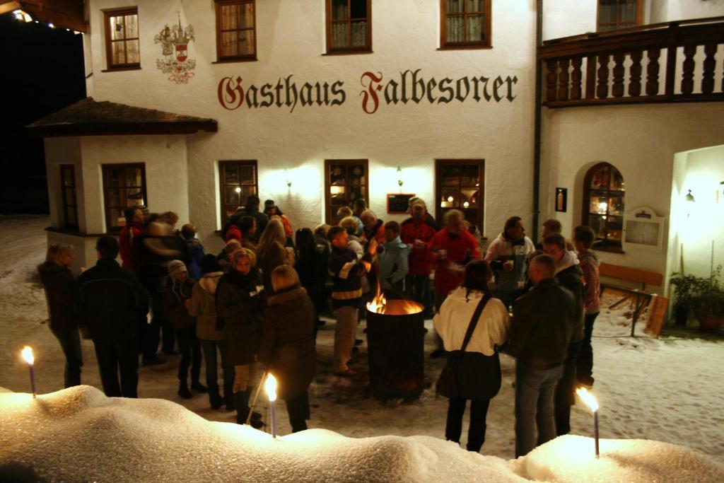 Gasthaus Falbesoner Appartement Gschnitz Buitenkant foto